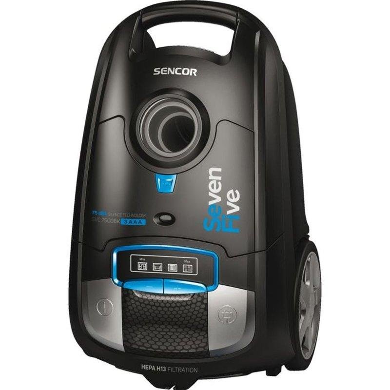 Aspirateur avec Sac Sencor SVC 7500BK – 750W, Filtre HEPA H13, Silencieux 75 dB - vue 4