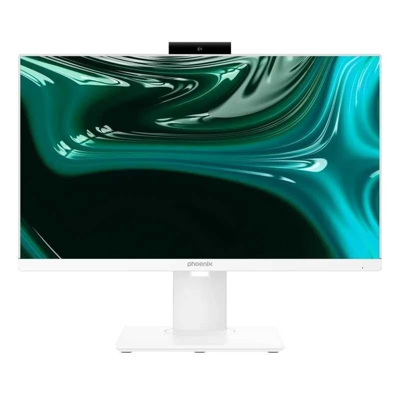 PC Tout-en-un Phoenix Unity Intel Core i5-14400 16Go 500Go SSD UHD 730 23.8" Windows 11 Blanc Webcam Hauteur Ajustable Rotatif