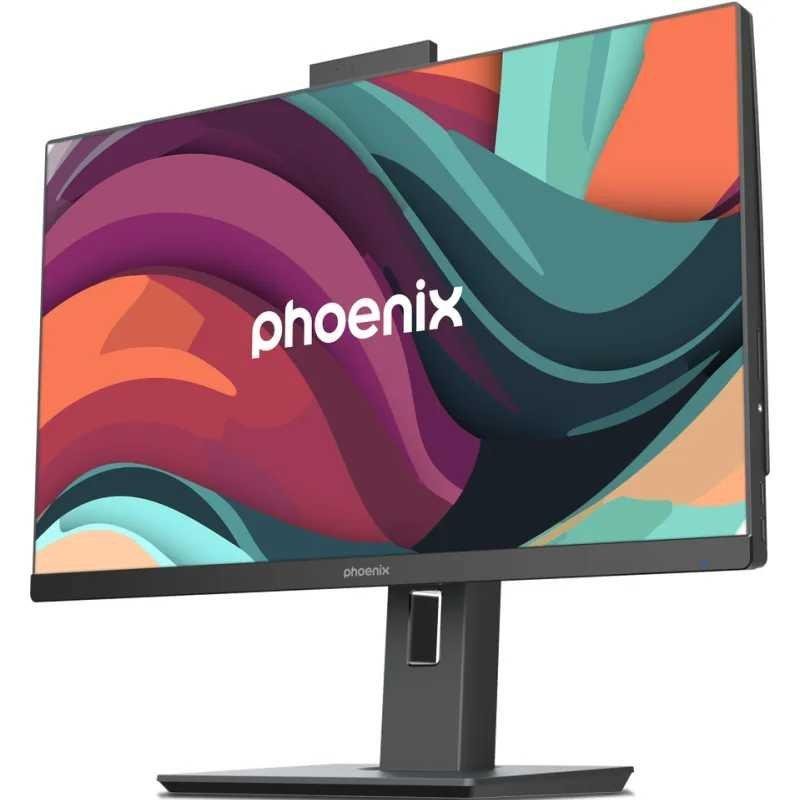 All-in-One PC Phoenix Unity V Cam Intel Core i5-14400 16GB 1TB SSD HD 730 23.8" Windows 11 Pro Webcam