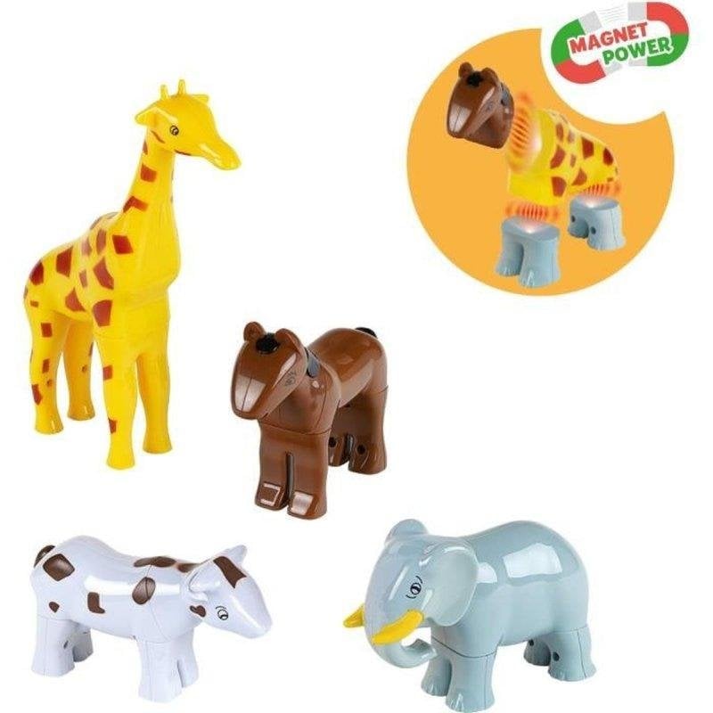 Puzzle Magnetisch 3D Klein Funny Puzzle Tiere Set