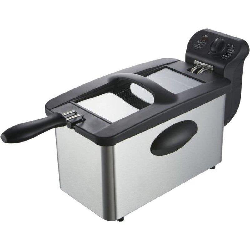 Fritteuse Continental Edison CERFR3IN2 3L 2000W Inox Thermostat Hebekorb