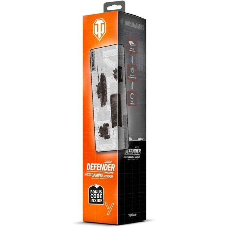 Gaming-Mauspad Yenkee Defender YPM WT90 XL 900x400x4 mm rutschfeste Gummibasis