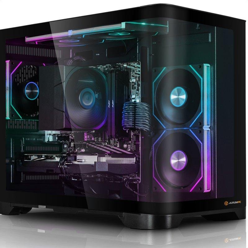 Desktop-PC Aurum R5 5500 AMD 16GB 500GB SSD RTX 3060 Windows 11 RGB