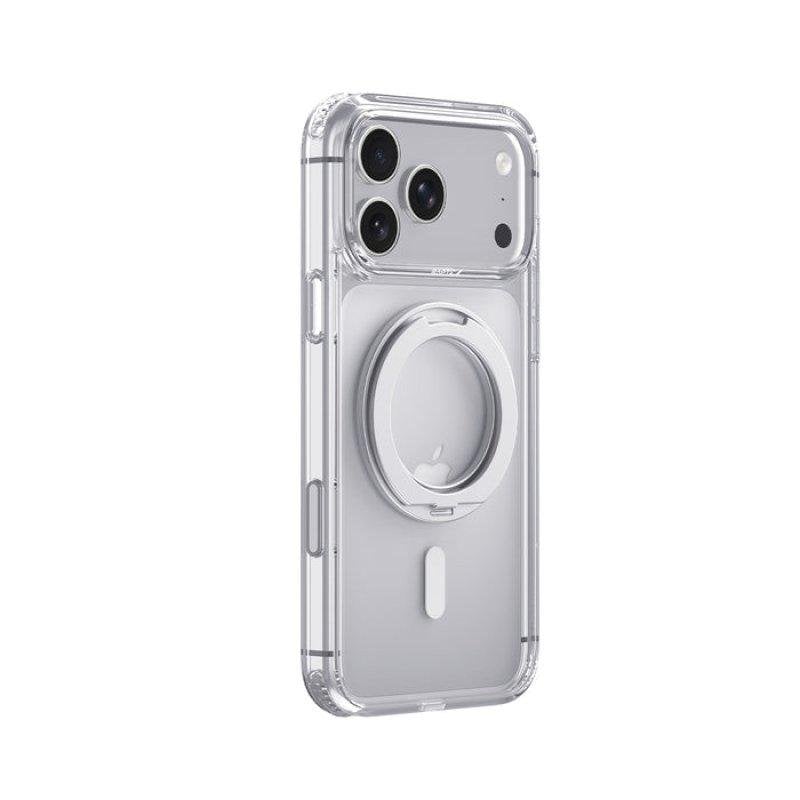 Transparente Raptic Air Stand Hülle mit Ständer und MagSafe für iPhone 18 Pro Max