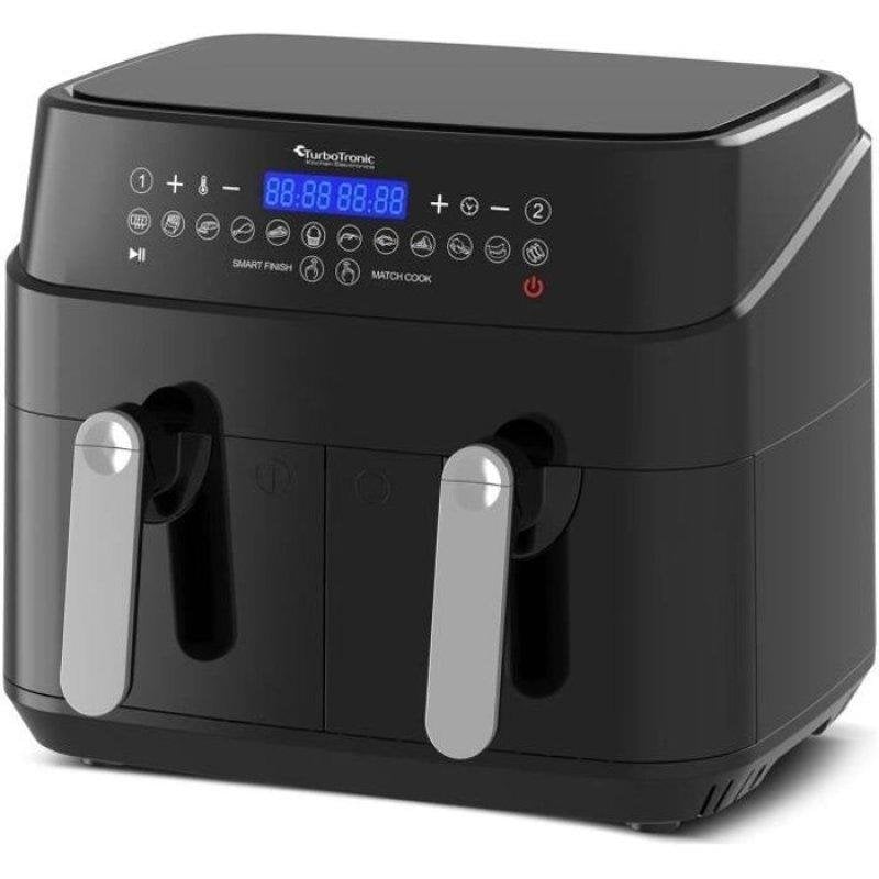 Airfryer Turbotronic DAF5 Double Panier XXL 9L 1600W Noir