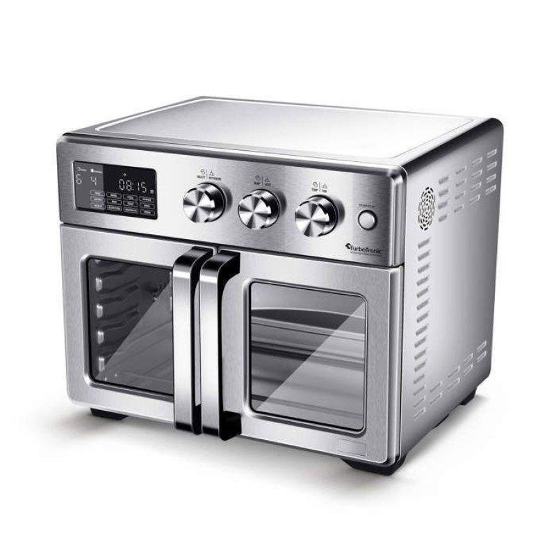 Mini Four TurboTronic AFD32 2-en-1 AirFryer 32L 1700W 12 Programmes Inox
