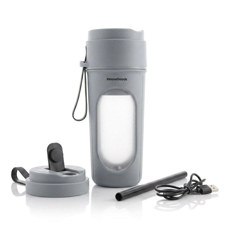 Blender Portable InnovaGoods Wellsy 450 ml Rechargeable USB-C