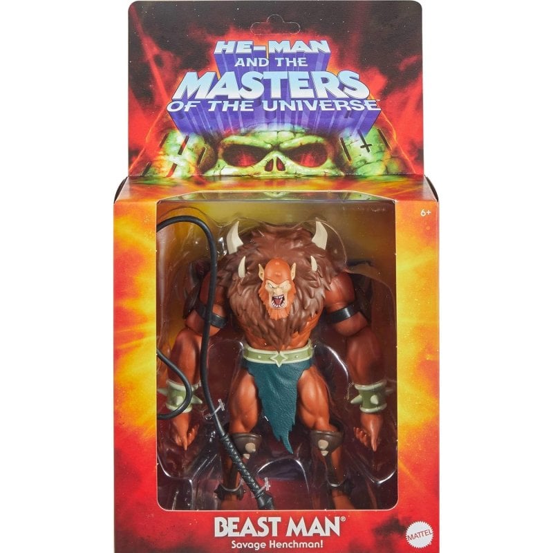 Figur Beast Man Cartoon Collection Masters Of The Universe beweglich 14 cm
