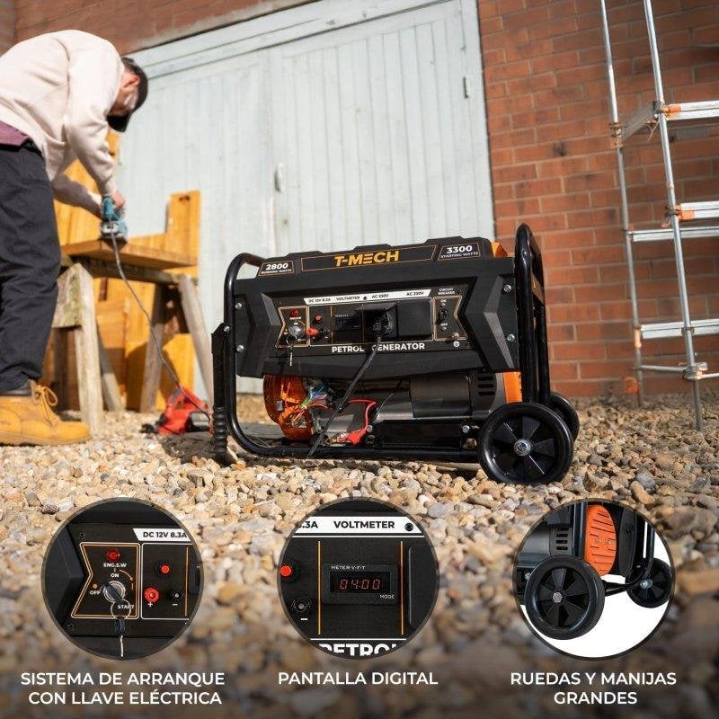 Monster Generateur T-Mech monophase 3,3 kW - vue 1