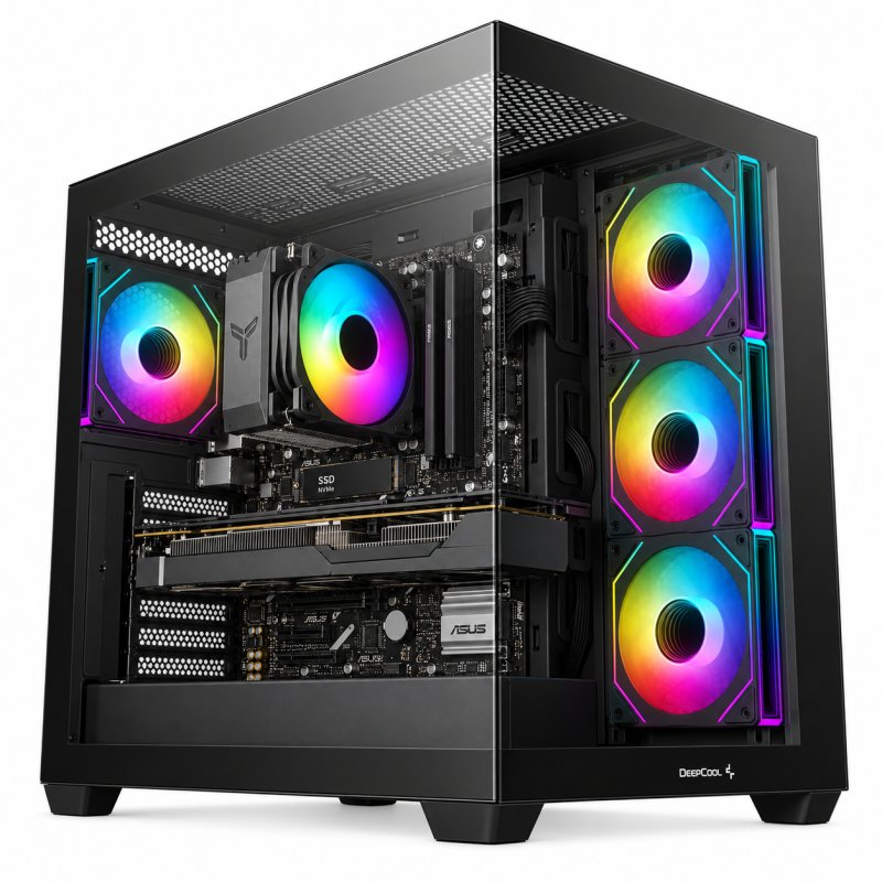 PC de bureau DECLICINFO AMD Ryzen 5 7500X3D 16GB 2TB SSD Radeon RX 9070 XT Windows 11