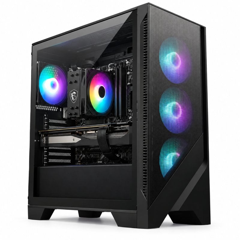 PC de bureau DECLICINFO AMD Ryzen 7 9800X3D 16GB 1TB SSD Radeon RX 9070 XT Windows 11
