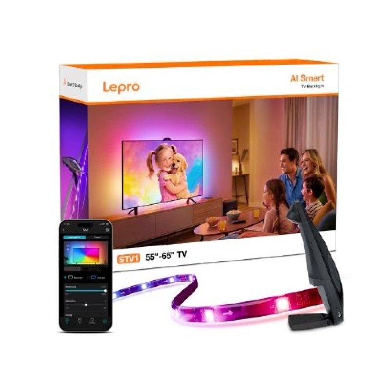 Bande LED Lepro STV1 3 Synchronisation IA et technologie LightIMS