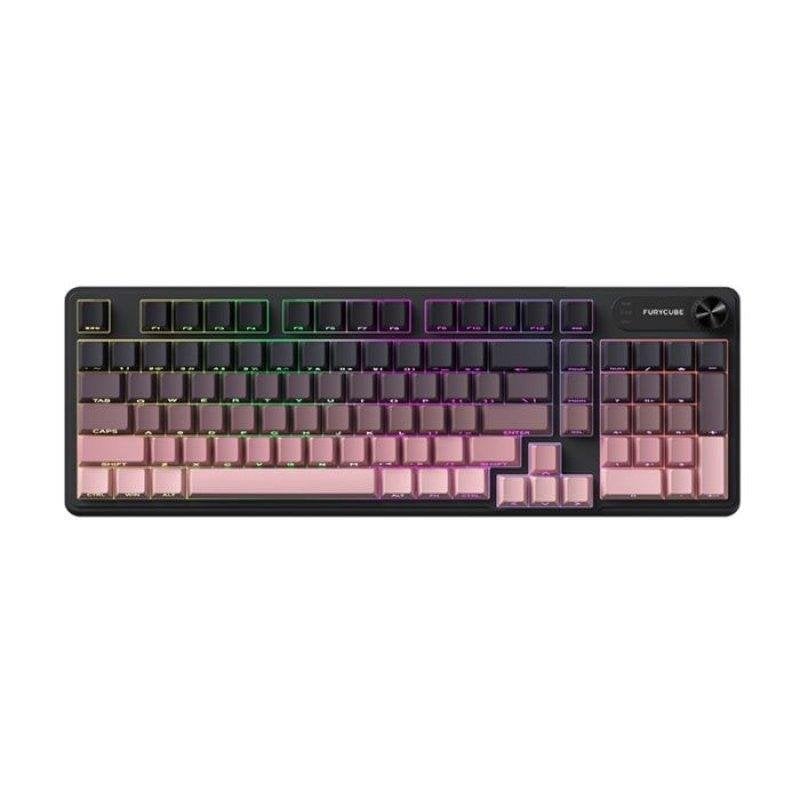 Clavier Nobrand IP98 membrane RGB USB Bluetooth PBT résistant à l'eau