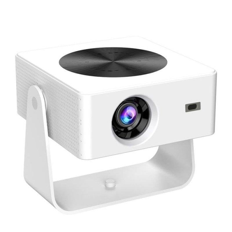 Projecteur Nobrand Portable 1080p 45 W 120" Blanc Correction 4 Voies Sans Fil