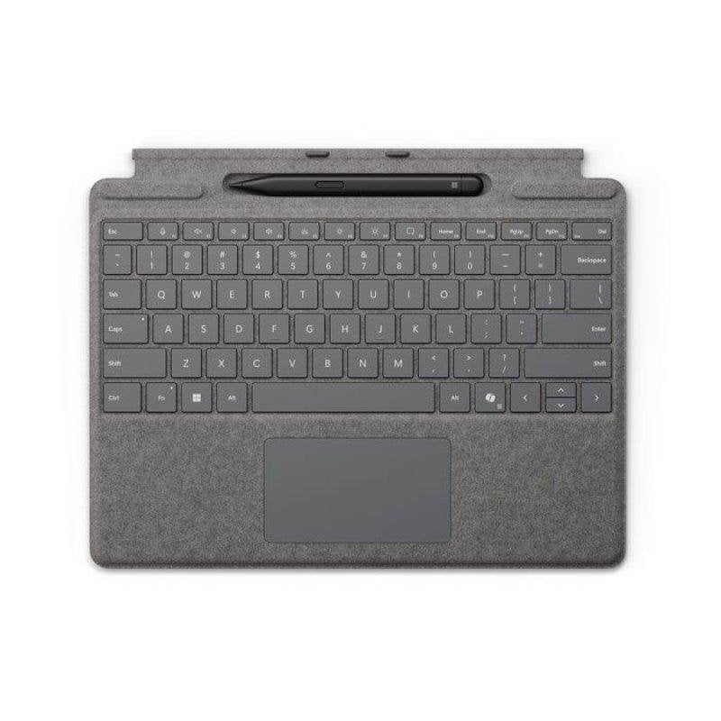 Clavier Microsoft Surface Pro Bluetooth rétroéclairé avec Slim Pen français