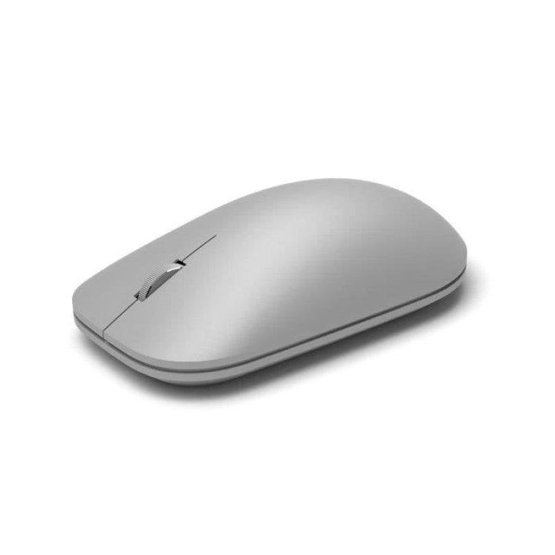 Muis Microsoft Surface Bluetooth Ambidextrisch Grijs 3 Knoppen Metalen Wiel