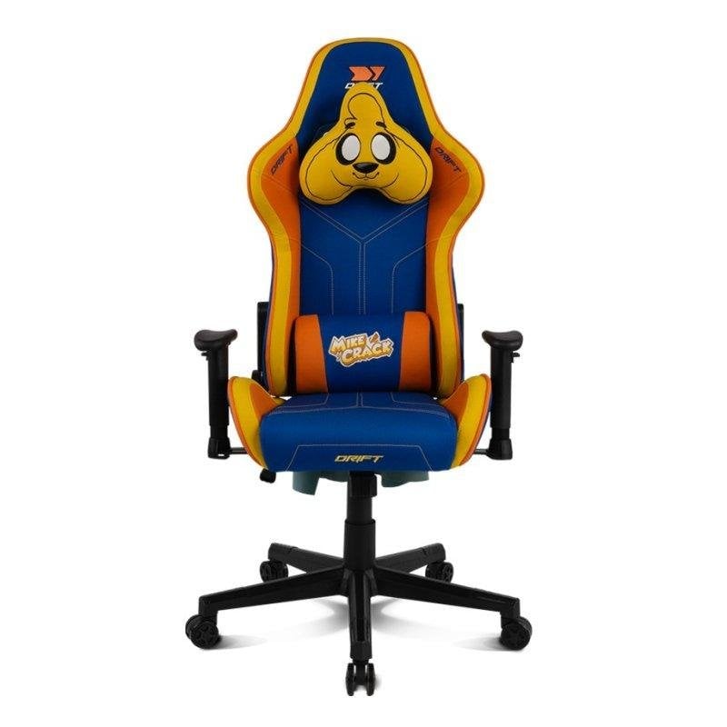 Silla gaming Drift DR90 Mikecrack Edition de tela con reposabrazos 2D