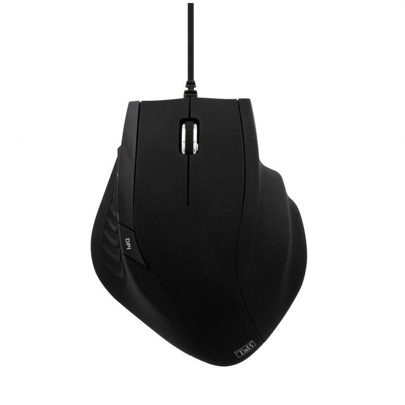 Maus TnB Ergo MUERGO USB 1600 DPI Schwarz 5 Tasten Ergonomisch