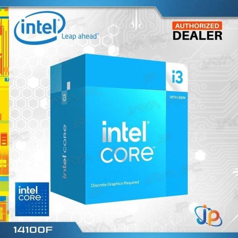Prozessor Intel Core i3-14100F 4 Kerne 3,5 GHz Basistakt 4,7 GHz Turbo