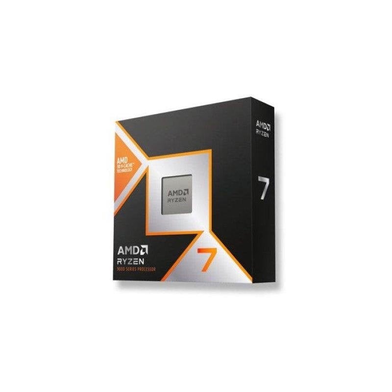 Processeur AMD Ryzen 7 9800X3D 8 Cœurs 4,7 GHz Base 5,2 GHz Turbo DDR5 Dual-Channel