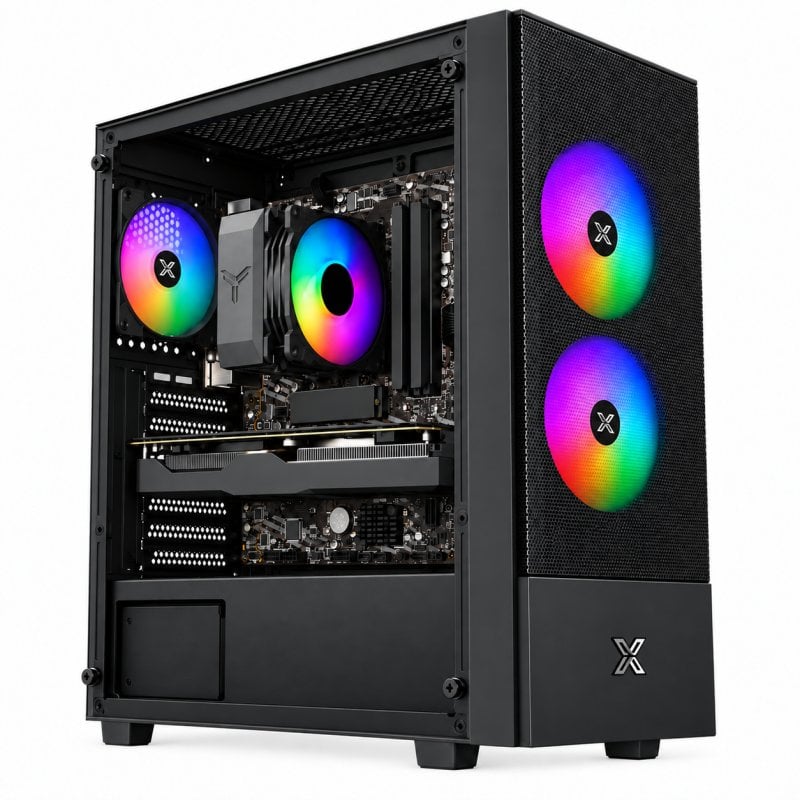 PC de bureau DECLICINFO AMD Ryzen 5 5500 8Go 500Go SSD RTX 3050 Windows 11