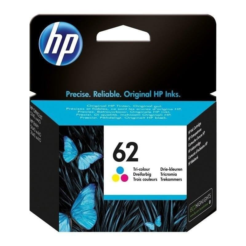 Cartucho de tinta HP 62 Tricolor Original