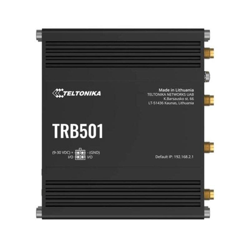Router Teltonika TRB501 5G Multi-Gigabit Ethernet 2,5 Gbps Compacto Preto