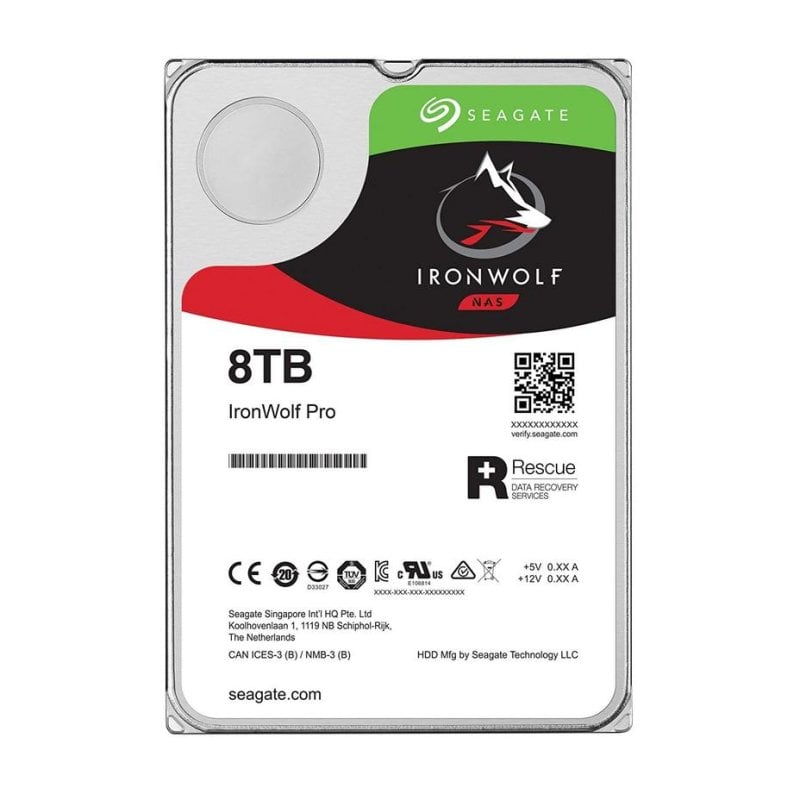IronWolf ST8000VNA0 8 To - vue 2
