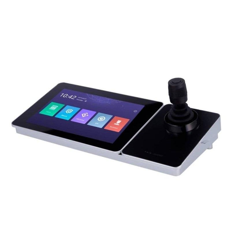 Teclado Hikvision DS-1600KI con pantalla LCD y USB