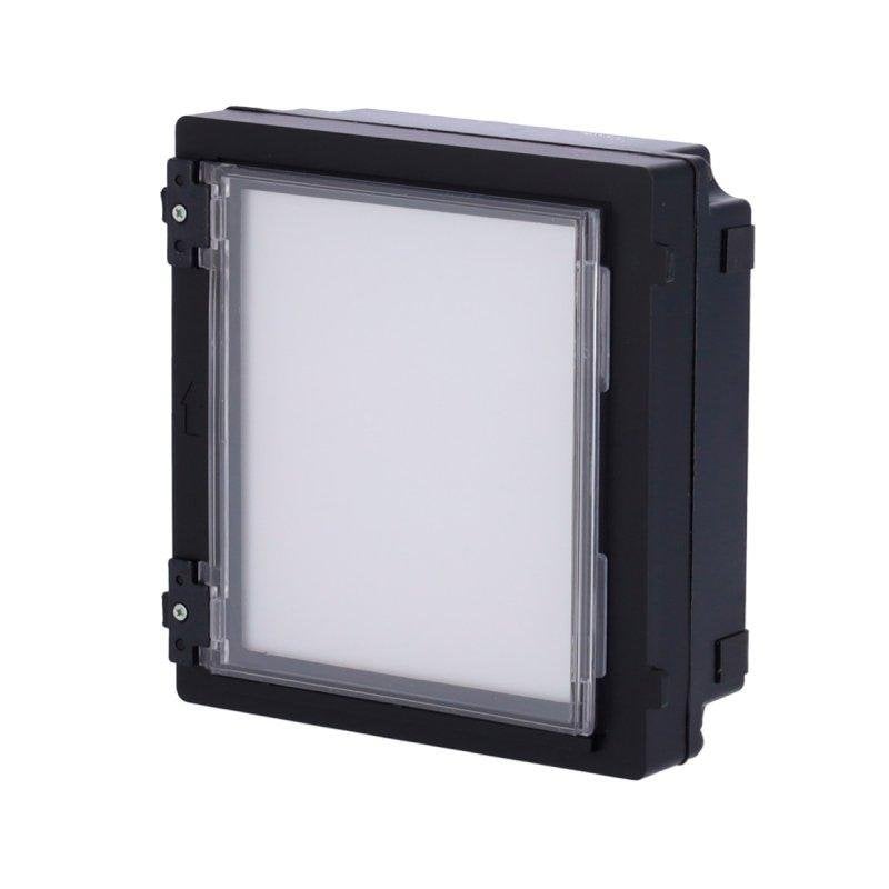 Module d'extension pour interphone vidéo Hikvision avec plaque rétroéclairée