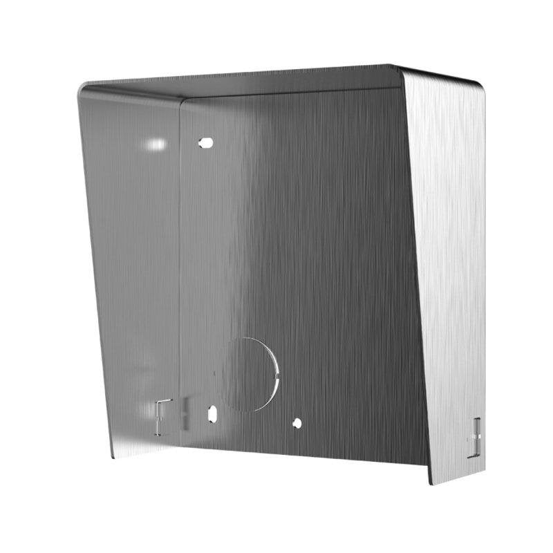 Boîtier de surface pour interphone vidéo Hikvision 1 module acier inoxydable