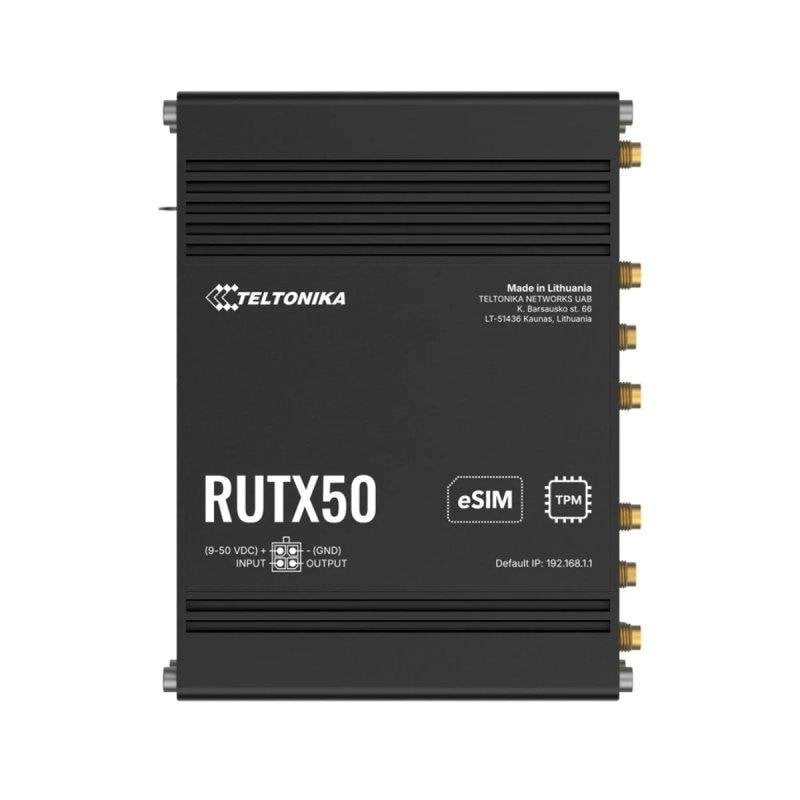 Router Teltonika RUTX50 5G Wi-Fi 5 867 Mbps Dual SIM 5 poorten