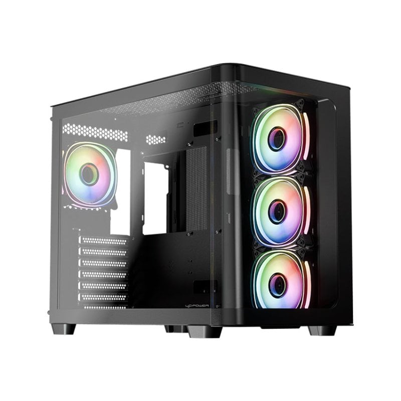 LC Power Gaming 8001B Pro-Storm Dark - Gehuse - Tower - Schwarz - Bild 3
