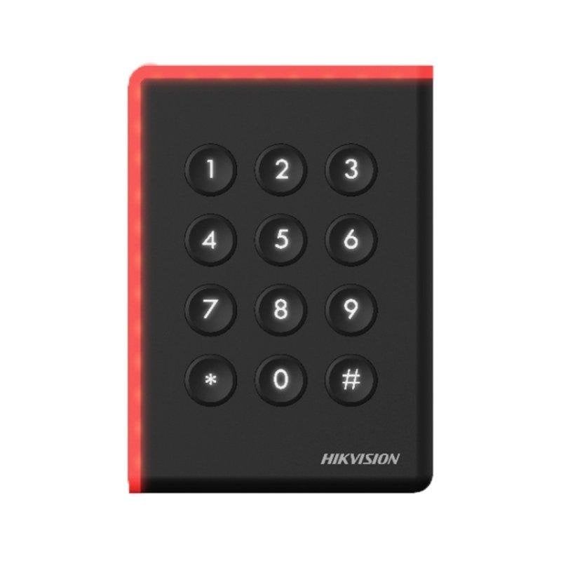 Contrôle d'accès Hikvision DS K1108ADK Lecteur Carte MF DESFire et PIN