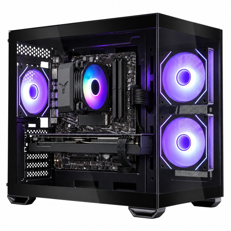 PC de bureau DECLICINFO AMD Ryzen 5 5600 16Go 1To SSD RTX 5060 Ti Windows 11 Pro