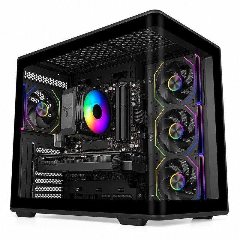 PC de bureau DECLICINFO Ryzen 5 7500X3D 16GB 2TB SSD RTX 5070 Windows 11 Pro