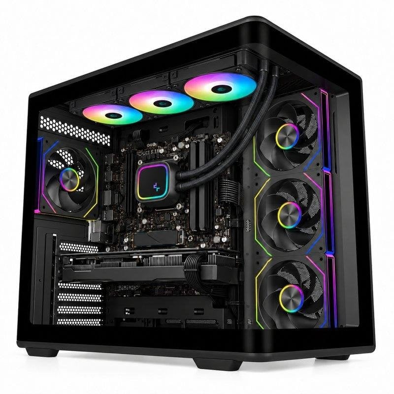PC de bureau DECLICINFO AMD Ryzen 5 7500X3D 32GB 1TB SSD RTX 5070 Windows 11