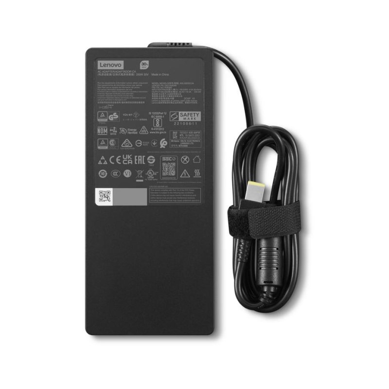 Source d'alimentation Lenovo Legion 330W Slim Tip certifiée UL et CE