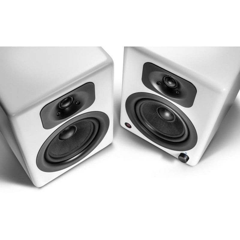 wavemaster 66364 TWO NEO stone gray Kit d'enceintes bibliothèque 2.0 60 Watt avec streaming Bluetooth connexions digitales et analogiques et télécommande IR