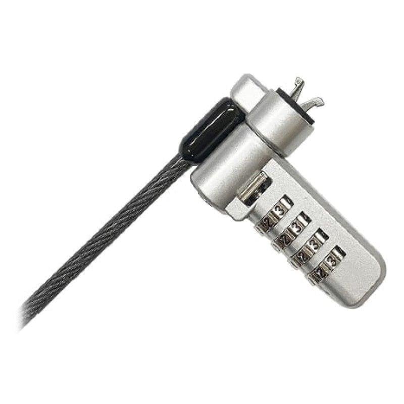 Kabelschloss TnB MCAV3IN1CODE 1,8 m Grau