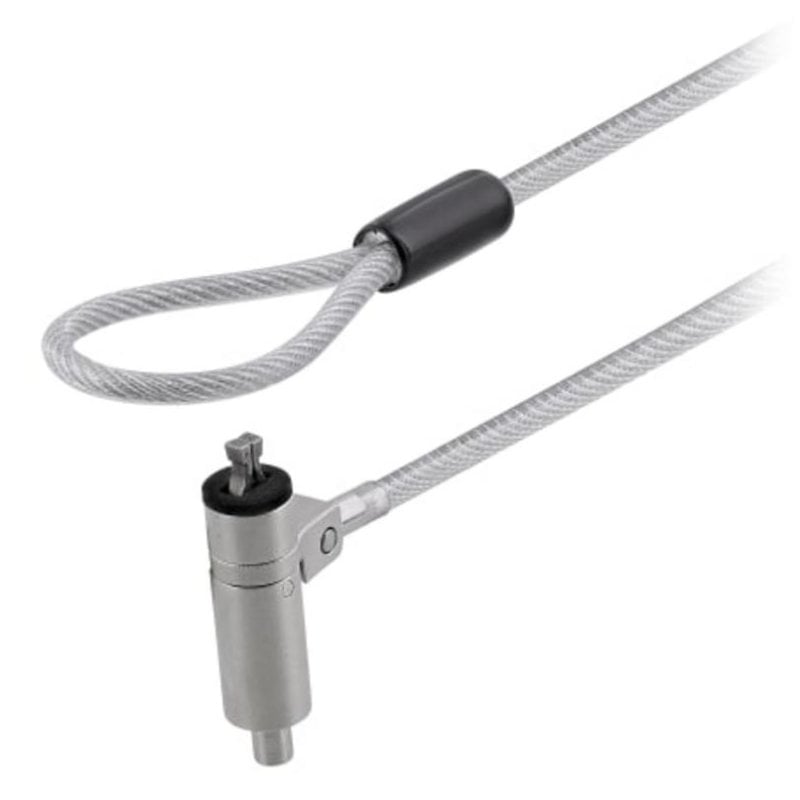 Kabel gegen Diebstahl TnB MCAVMASTERN Nano 1,8 m Grau mit Schraubenschloss