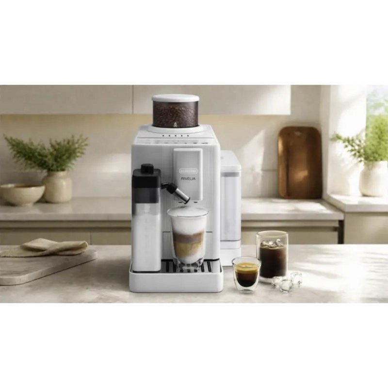 Delonghi Macchina Da Caffè Espresso De'longhi Exam420.55.wxl 1,4 L 15 Bar Con Macinacaffè E Montalatte