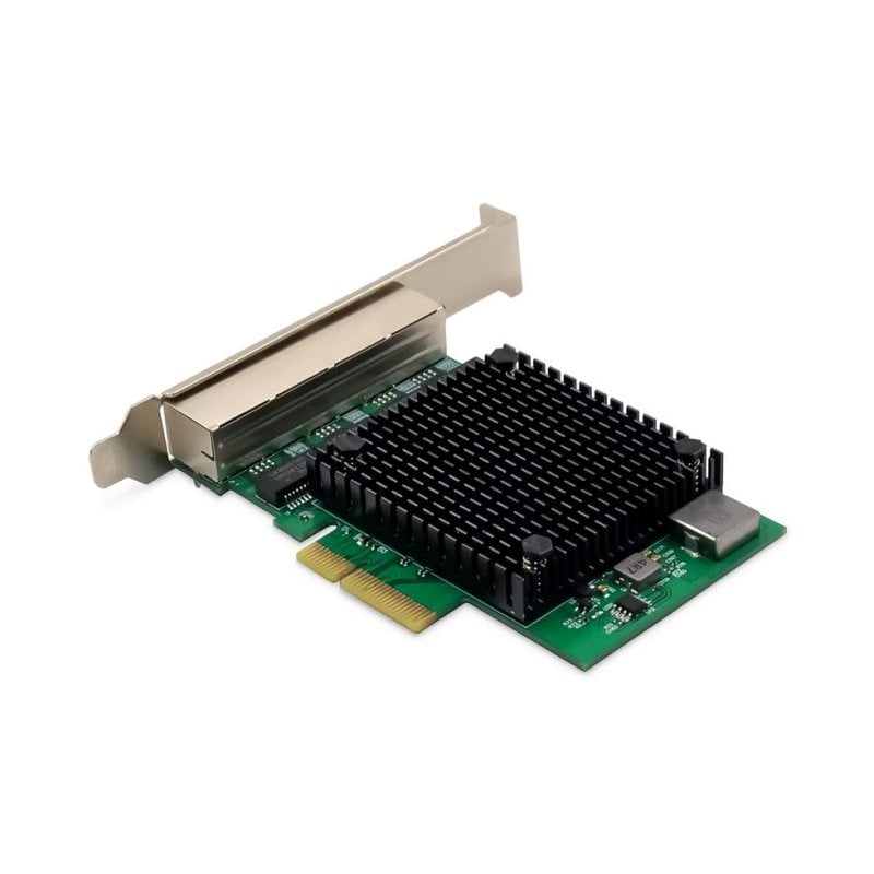Digitus Carte réseau 4 ports 2 5 Gigabit Ethernet RJ45 PCI Express chipset Realtek Neuf - vue 10