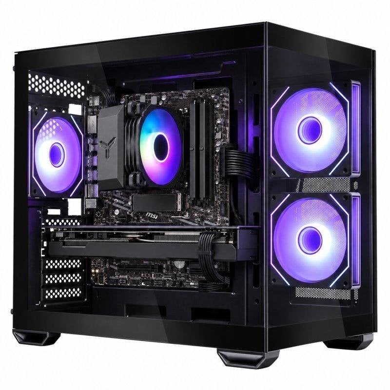 PC de bureau DECLICINFO AMD Ryzen 5 5600 32GB 2TB SSD RTX 5060 Ti Windows 11