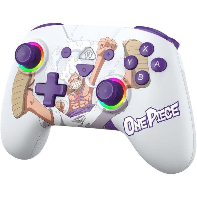 Manette sans fil Nintendo Switch / Switch OLED / Switch 2 One Piece Luffy Gear 5 Bluetooth SUBSONIC - vue 5