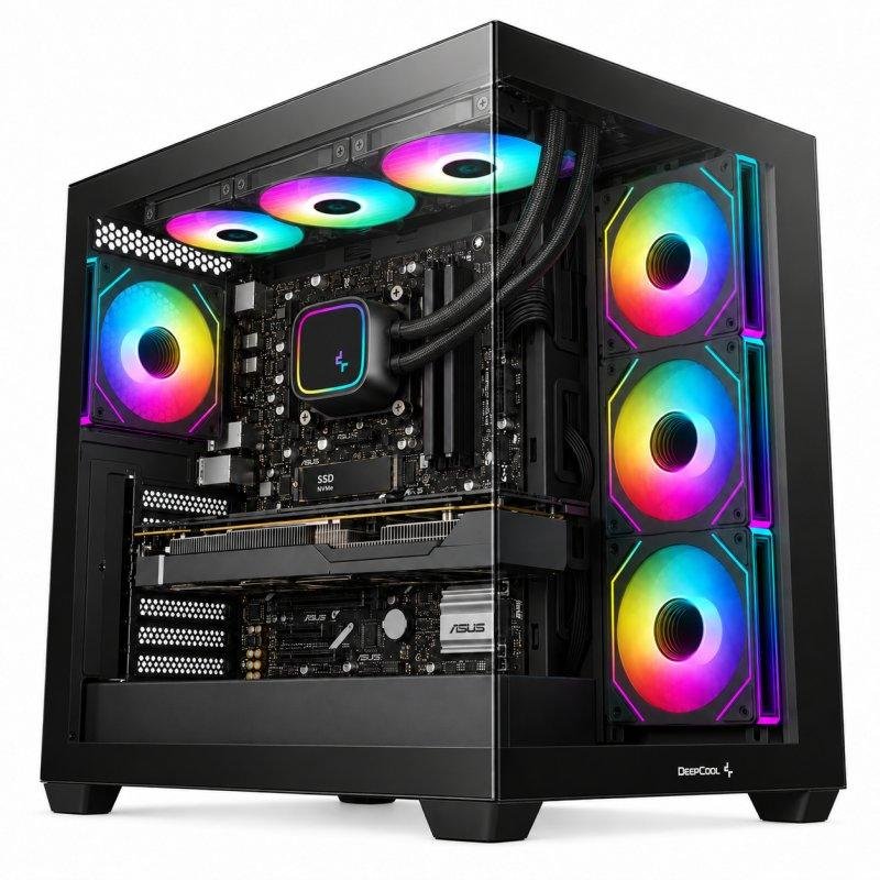 PC de bureau DECLICINFO AMD Ryzen 5 7500X3D 32GB 2TB SSD RX 9070 XT Windows 11 Pro
