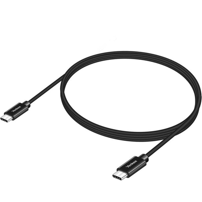 USB-C Kabel Yenkee YCU C103 BK 3 m 60 W 480 Mbps Schwarz
