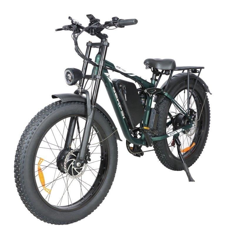 Bicicleta Baolujie DP-2603 1500 W 48 V 25 Ah 65 km 26" x 4,0 Frenos Hidráulicos