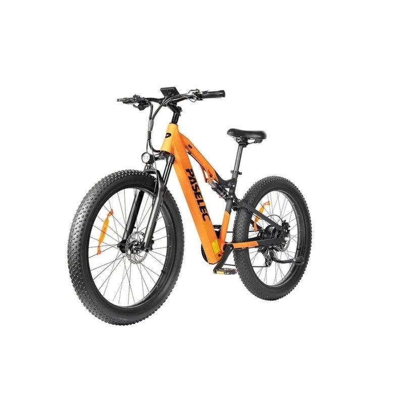 Velo electrique Hedatx Paselec GS9 48V 16Ah 8 vitesses Orange