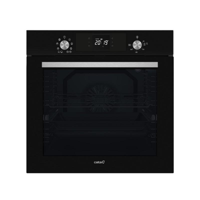 Einbaubackofen CATA MDS 8008 BK 80L 59,5cm A Umluft Schwarz